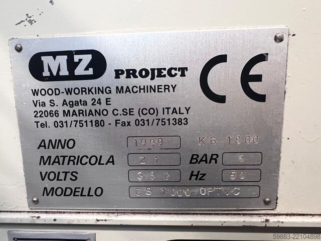 Máy cưa vòng MZ PROJECT CS 1000 Optic