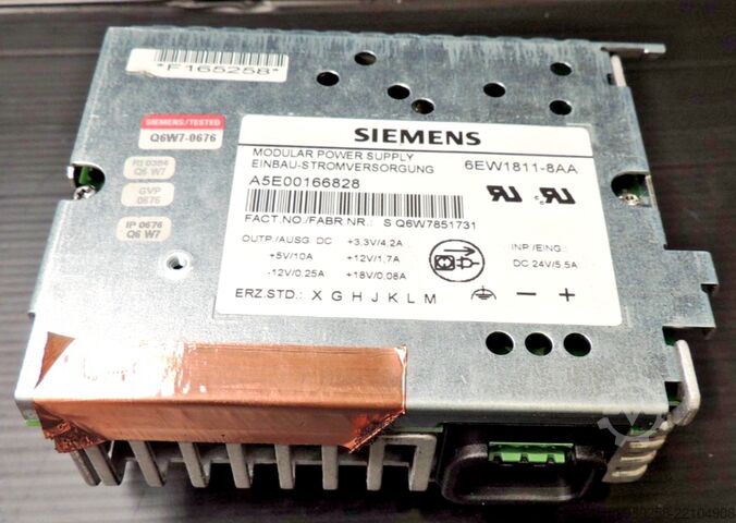 Einbau-Stromversorgung SIEMENS PCU50 A5E00166828 SV-DC/DC
