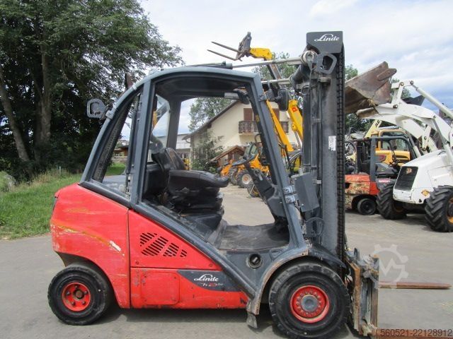 Carretilla elevadora diésel Linde H30 EVO - Duplex-Freisicht + Zinkenversteller