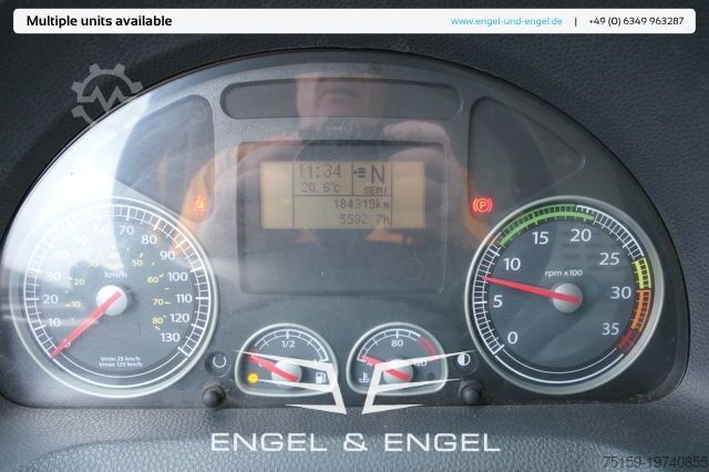 רכב קופסא iveco EuroCargo ML 75 E 16 P LBW LUFT AUTOMATIK