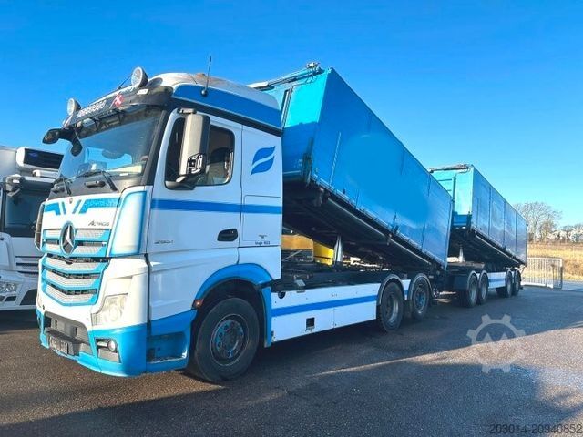 Truk jungkit MERCEDES-BENZ Actros 2551 Dreiseiten Getreidekipper 6x2