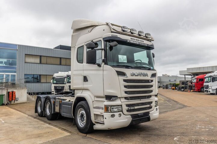 Estándar-SZM SCANIA R580-6x4-Intarder-BIG AXLES