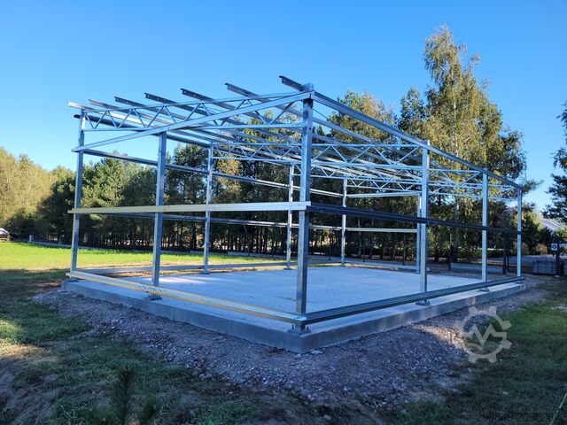 6x20 Konstrukcja stalowa hali ocynkowan BATOR Konstrukcja stalowa