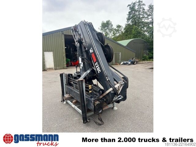 Jeřáb na nákladním automobilu HIAB 220 C-5, Funk, Greifersteuerung