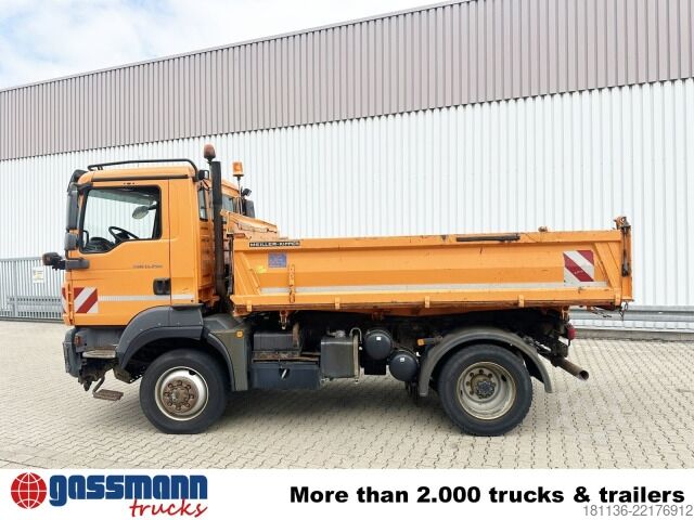 Kallurauto MAN TGM 15.290 4X4 BL, Winterdienstausstattung
