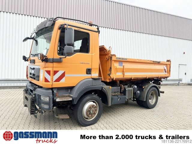 Kallurauto MAN TGM 15.290 4X4 BL, Winterdienstausstattung