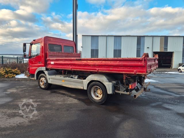 Kombi kiper MERCEDES-BENZ Atego 815 K 4x2 Meiller Kipper 2x AHK