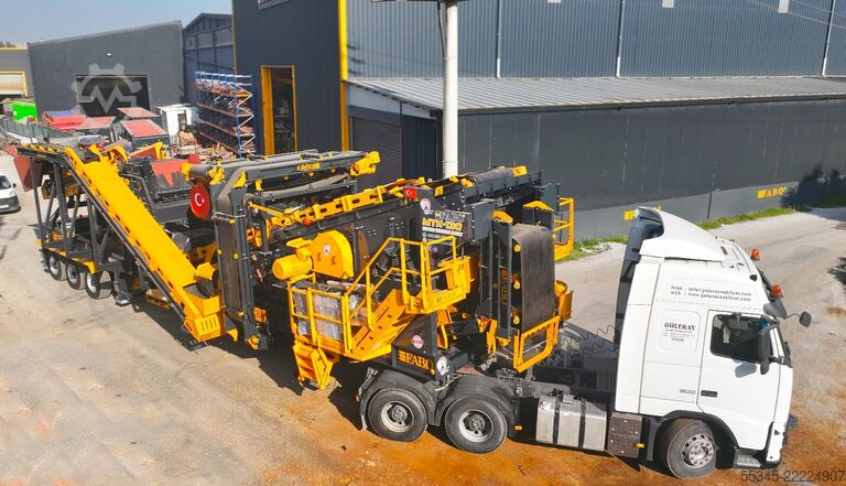 μονάδα θραύσης FABO Mobile Impact Crusher Mobile Impact Crusher MTK-130