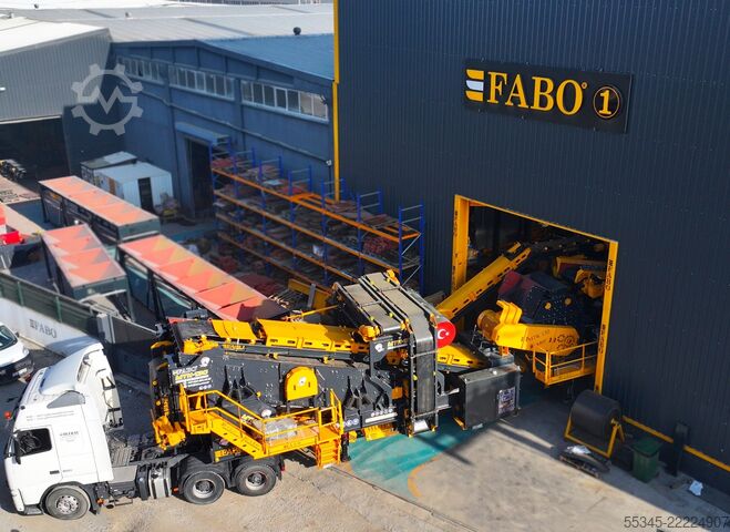 μονάδα θραύσης FABO Mobile Impact Crusher Mobile Impact Crusher MTK-130