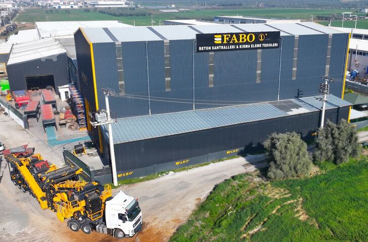 μονάδα θραύσης FABO Mobile Impact Crusher Mobile Impact Crusher MTK-130