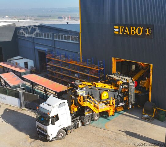 μονάδα θραύσης FABO Mobile Impact Crusher Mobile Impact Crusher MTK-130