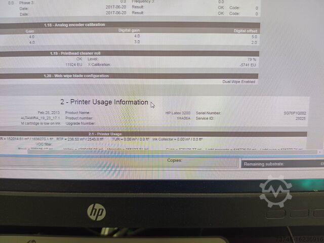 Baskı makinesi HP Latex 3200