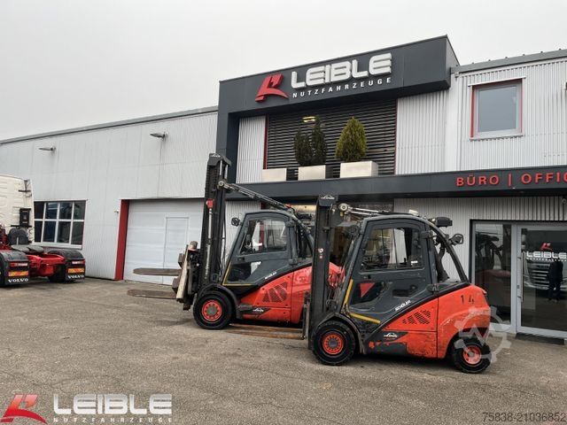 รถยกโฟล์คลิฟท์แบบหน้าหนัก LINDE H30D +02 EVO*Duplexmast*Klima*Radio*