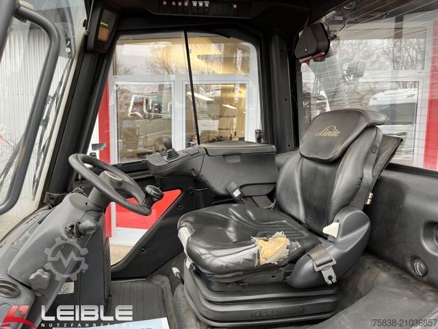 รถยกโฟล์คลิฟท์แบบหน้าหนัก LINDE H50D-02/600*Duplexmast*Drehgabel*