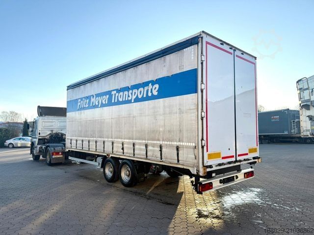 รถพ่วงเปิดพร้อมผ้าใบคลุม  Wiese 2-Achs Tandem Planen Anhänger