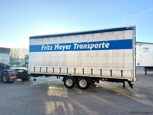 รถพ่วงเปิดพร้อมผ้าใบคลุม  Wiese 2-Achs Tandem Planen Anhänger