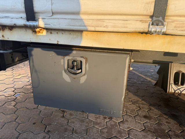 รถพ่วงเปิดพร้อมผ้าใบคลุม  Wiese 2-Achs Tandem Planen Anhänger