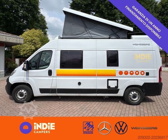 Kemperis 2023 Fiat Ducato Weinsberg Carabus | Manuale | Tetto a soffietto