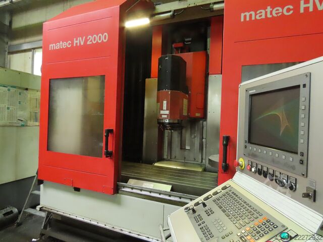 Centro de usinagem de coluna móvel Matec HV 2000
