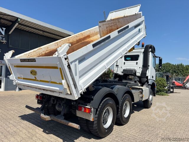 三向自卸卡车 MERCEDES-BENZ 3343 Arocs 4 Allrad 6x6 MEILLER  Only 34.000 Km