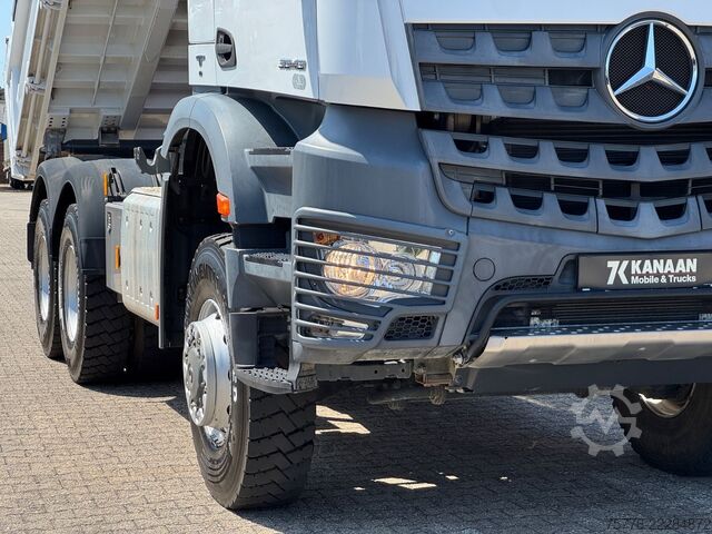 Three-sided tipper truck MERCEDES-BENZ 3343 Arocs 4 Allrad 6x6 MEILLER  Only 34.000 Km