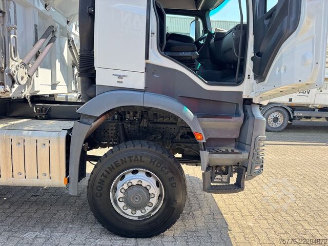 Three-sided tipper truck MERCEDES-BENZ 3343 Arocs 4 Allrad 6x6 MEILLER  Only 34.000 Km