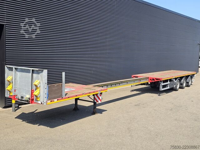  Max Trailer F-S43-BGS / 3 X STEERING / EXTENDABLE / LIFT AXLE