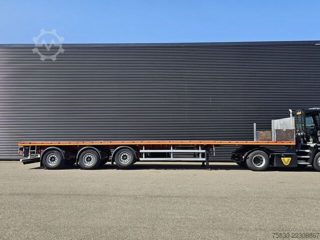  Max Trailer F-S43-BGS / 3 X STEERING / EXTENDABLE / LIFT AXLE