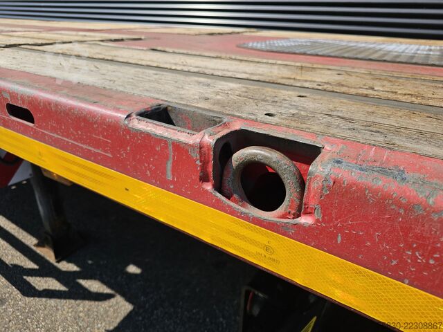  Max Trailer F-S43-BGS / 3 X STEERING / EXTENDABLE / LIFT AXLE