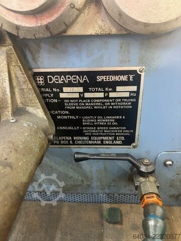 Stroj za honanje DELAPENA Speehone Model E Electronic (M)