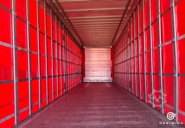 مقطورة نصفية مفتوحة مع قماش مشمع SCHMITZ CARGOBULL SCS 24/L 13.62 Mega