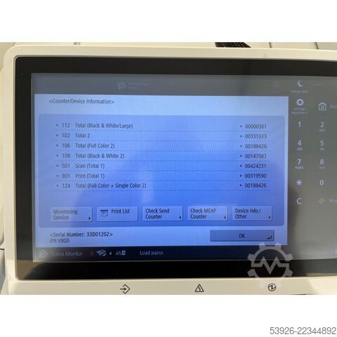  Canon imagePRESS V800 incl. Fiery, Booklet Finisher, Paper Deck