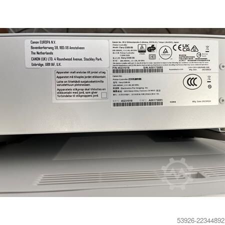  Canon imagePRESS V800 incl. Fiery, Booklet Finisher, Paper Deck