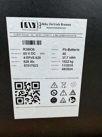 Elektrinis keturių ratų krautuvas Still R60-20