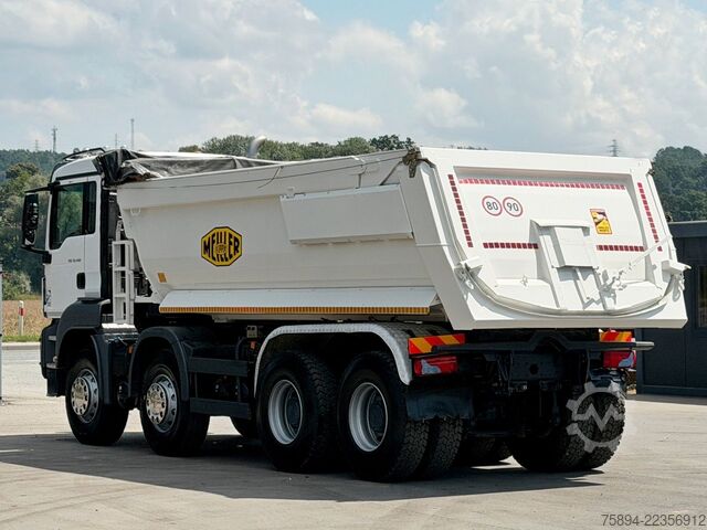 Kipper kamion MAN TGS 35.460 * Kipper * 8x4 * TOPZUSTAND