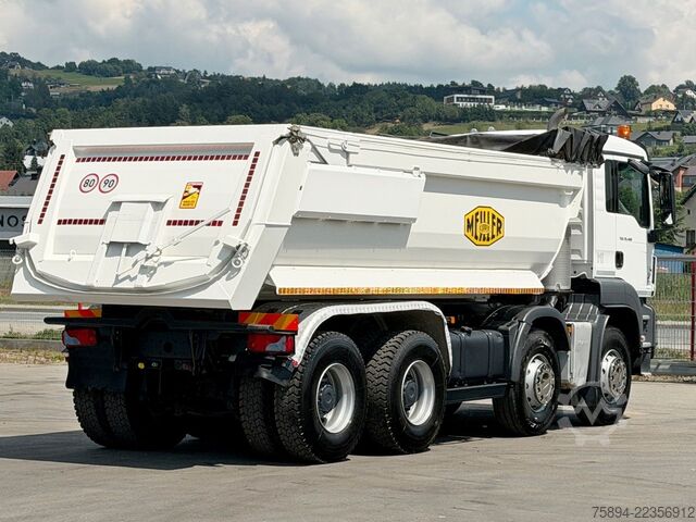 Kipper kamion MAN TGS 35.460 * Kipper * 8x4 * TOPZUSTAND