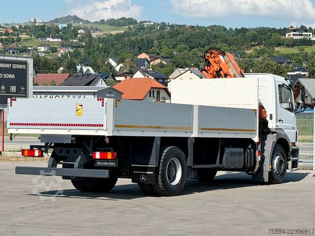 Kamionska dizalica MERCEDES-BENZ AXOR 1829 * Pritsche 6,20 m + ATLAS 135.2 * TOP!