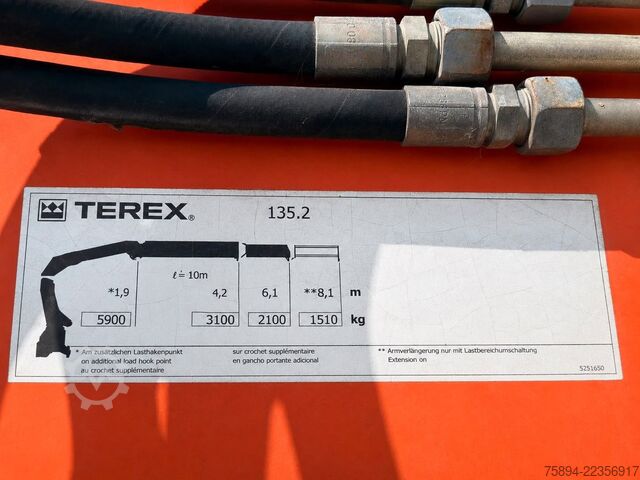 Kamionska dizalica MERCEDES-BENZ AXOR 1829 * Pritsche 6,20 m + ATLAS 135.2 * TOP!