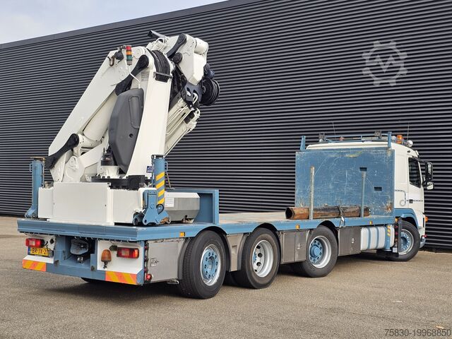 Автомобил с кран Volvo FM 420 8x2 / HMF 55 t/m CRANE + JIB
