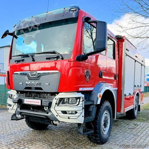 Ugunsdzēsēju automašīna MAN TGM 18.320 TLF4000 4x4 Tanklöschfahrzeug