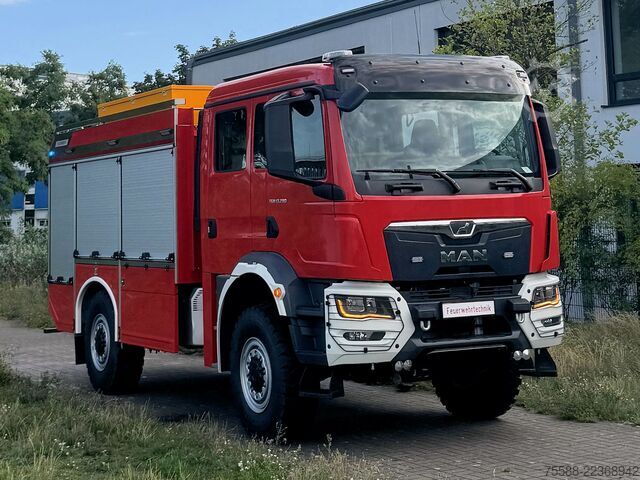 пожежна машина MAN TGM 13.290 TLF3000 4x4 Tanklöschfahrzeug