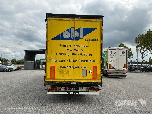 Semirremolque abierto con toldo Schmitz Cargobull Curtainsider Mega