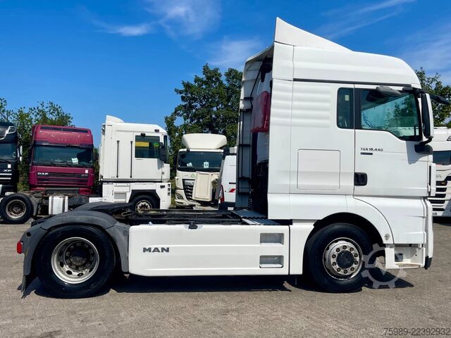 SZM มาตรฐาน MAN TGX 18.440 EURO5 RETARDER, 2X FUEL TANK, FRIGO