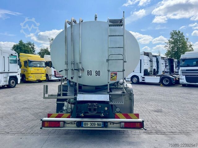 Tanker truck Scania G 114 - 340  FOOD TANK RETARDER,  HYDRAULIC, PTO