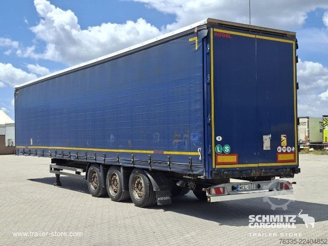 Gjysmërimorkio e hapur me mushama Kögel Curtainsider Mega