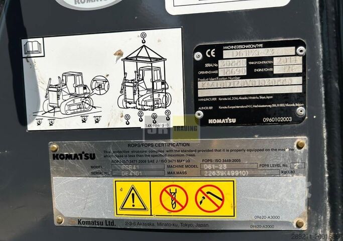 Nivelleringsmaskine Komatsu D 61 PXI-23 (Topcon intelligent system)