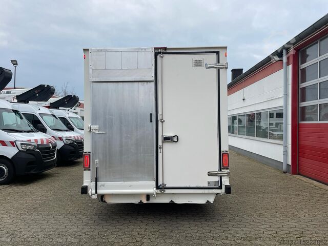 Transporter mit Koffer Renault Master Koffer mit Auffahrrampe Klima EUR