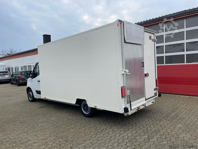 Transporter mit Koffer Renault Master Koffer mit Auffahrrampe Klima EUR