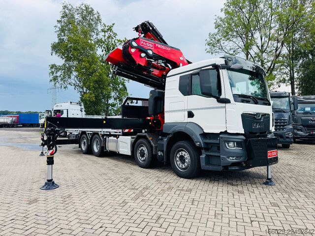 LKW mit Pritsche (offen) MAN MAN TGS 35.520 mit F805R.2.7 L436 TECHNO NEU