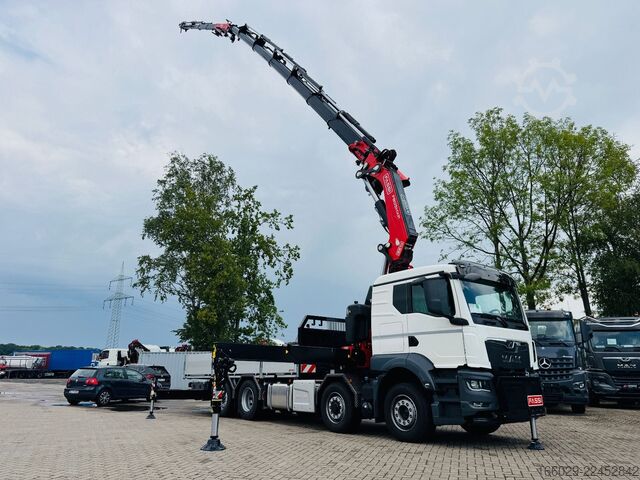 LKW mit Pritsche (offen) MAN MAN TGS 35.520 mit F805R.2.7 L436 TECHNO NEU